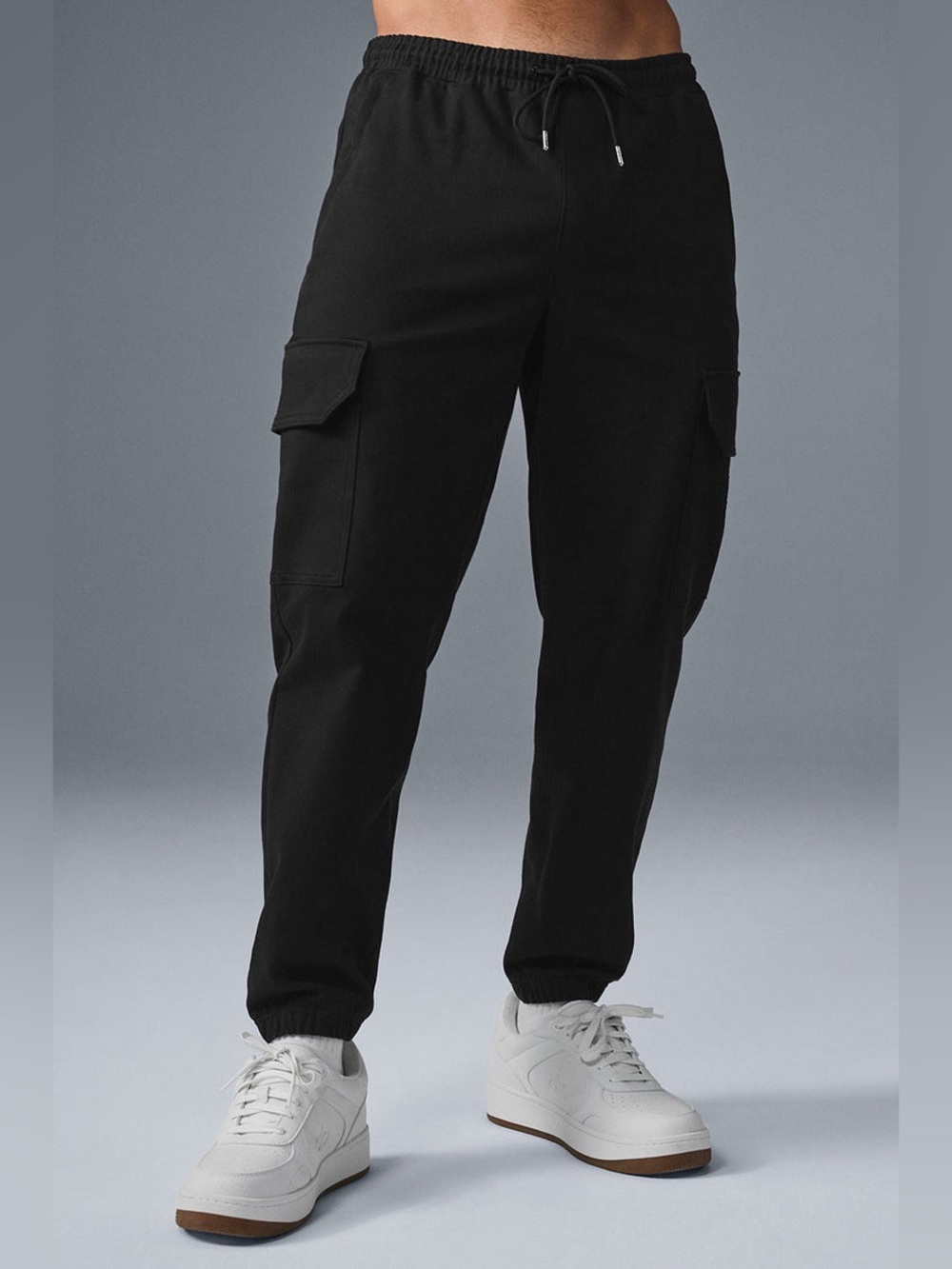 Alo Yoga Mens Edition Sueded Jogger in Black Size 2XL Inseam 32” New With Tags